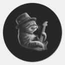 Search for funny music stickers Kitten