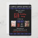 Search for mens 65th birthday invitations Adult