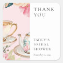 Search for bridal shower tea party stickers Pink