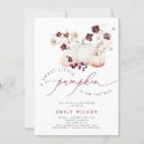 Search for sweet little pumpkin baby shower invitations Autumn