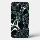 Search for fractal iphone cases Black