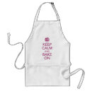 Search for keep calm and bake aprons Cooking
