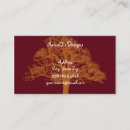 Search for oak tree business cards Landscape