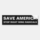 Search for wing bumper stickers Right