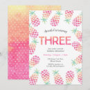 Search for pinapple invitations Tropical
