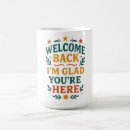 Search for welcome back mugs First day of school