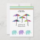 Search for rain baby shower invitations Whimsical