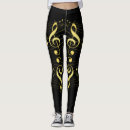 Search for music leggings Yellow
