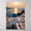 Search for vintage greek posters Santorini