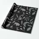Search for silver and white christmas wrapping paper Black