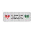 Search for knitting return address labels Cute