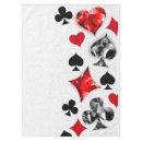 Search for playing cards tablecloths Suits