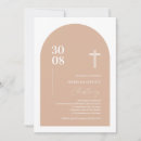 Search for digital christening invitations Minimalist