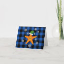 Search for starfish christmas cards Blue