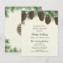 Search for pine cones invitations Boho