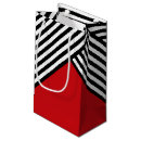 Search for black and white striped gift bags Simple