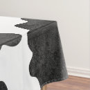Search for black and white tablecloths Animal