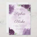 Search for purple gothic wedding invitations Roses