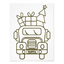 Search for christmas truck art Santa