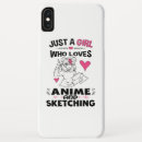 Search for manga girl iphone cases Kawaii