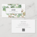 Search for gold leaf business cards Green