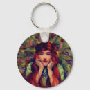 Search for art deco key rings Woman