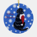 Search for black lab christmas tree decorations Cute
