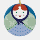 Search for matryoshka christmas tree decorations Babushka