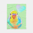 Search for budgie blankets Watercolor