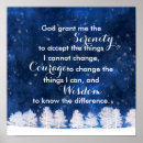 Search for serenity prayer art Blue