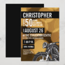Search for golden 50th birthday invitations Milestone
