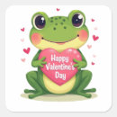 Search for frog couple stickers Valentine