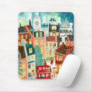 Search for cities mice mousepads Illustration