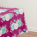 Search for pink floral tablecloths Pattern