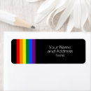Search for gay pride flag return address labels Homosexual