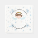 Search for baptism party napkins Angel