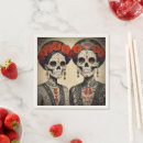 Search for day of dead napkins Muertos