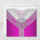 Search for pink diamond invitations White