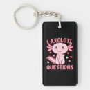 Search for salamander key rings Axolotl