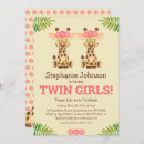 Search for fun baby girl shower invitations Jungle