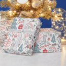 Search for vintage style christmas wrapping paper Seasons greetings
