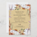 Search for pumpkin rehearsal dinner invitations Floral