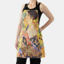 Search for vintage art aprons Woman