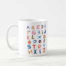 Search for cute alphabet mugs Kids
