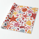 Search for aquatic wrapping paper Bright
