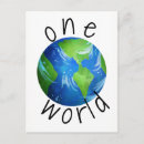 Search for one world postcards Peace