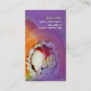 Search for sushi restaurant business cards Salmon