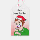 Search for happy new year gift tags Vintage