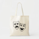 Search for black comedy bags Tragedy
