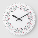 Search for christmas wreath clocks Watercolor